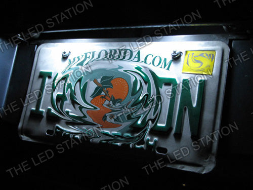 White LED License Plate Lights For 05-09 Scion TC