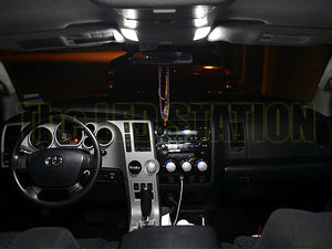 White LED Interior and License Plate Lights Package 07-13 Tundra (10 pcs)