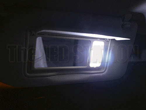 2008-2015 Infiniti G37 Coupe White LED Vanity Mirror Lights