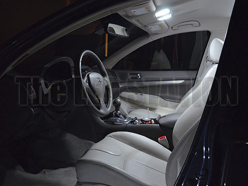 2008-2015 Infiniti G37 Coupe White SMD LED Map Lights