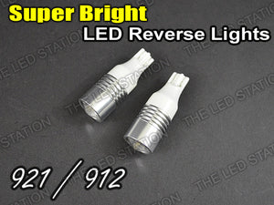 Super Bright White High Power LED Light Bulbs 921 912 T15 (Pair)