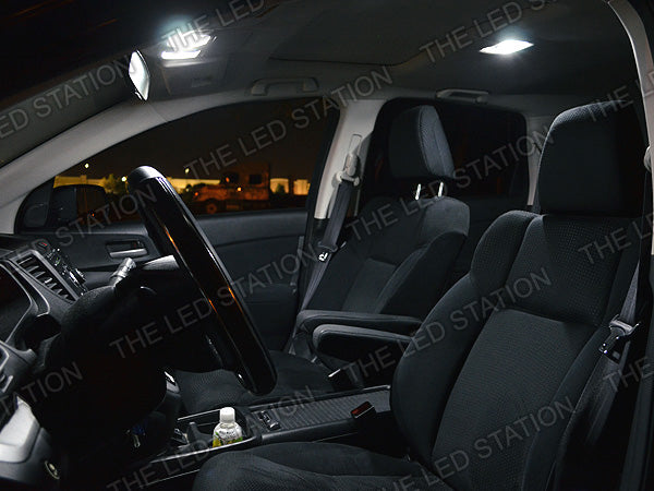 White SMD LED Interior Lights Package For 2012-2016 Honda CRV