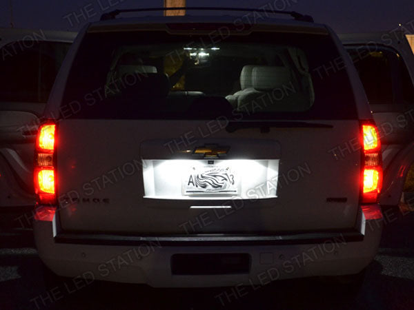 White SMD LED Interior Map, Dome, Cargo And License Plate Lights For 07-13 Suburban And Tahoe