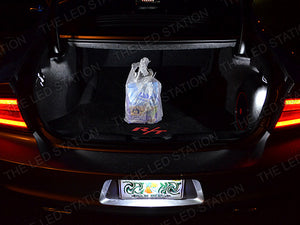 White SMD LED Interior Dome, Visors, Doors, Map, Glove Box, Trunk And License Lights Kit for 11-14 Dodge Charger