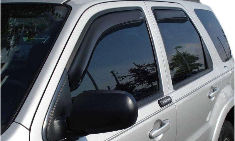 AVS 22-23 Toyota Tundra CC/CrewMax In-Channel Ventvisor Front & Rear Window Deflectors 4pc - Smoke