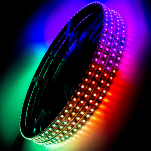 Oracle LED Illuminated Wheel Rings - ColorSHIFT Dynamic