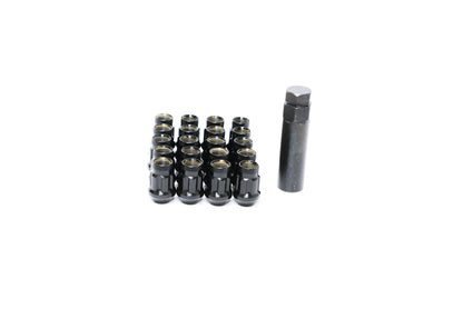 Wheel Mate Monster Lug 35 Short Lug Nut Set of 20 - Black 14x1.50