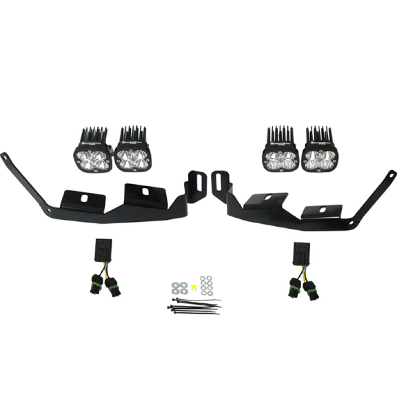 Baja Designs Squadron Sport LED Headlight Kit for Polaris 2018-21 RZR RS1 | 2014-22 RZR XP 1000 | 2018-21 RZR XP Turbo-S