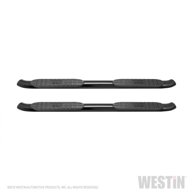 Westin 2015-2018 Ford F-150 SuperCrew PRO TRAXX 4 Oval Nerf Step Bars - Black