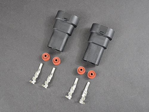 H11 Male Plugs and Clips (Pair)