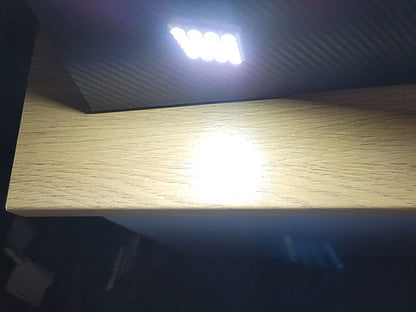 White SMD 24-LED Interior Light Panel with multiple adapters