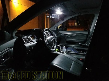 White LED Interior Map, Dome, Cargo And Reverse Lights Kit For 16-18 Honda Pilot