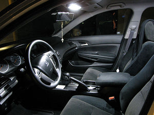 White SMD LED Interior Lights For 08-12 Accord Sedan