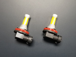 H11 Yellow LED Fog Light Bulbs COB Type (Pair)
