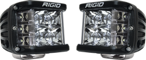 Rigid Industries 3" x 4" LED D-SS Surface Mount Black Housing Spot Light - Set of 2