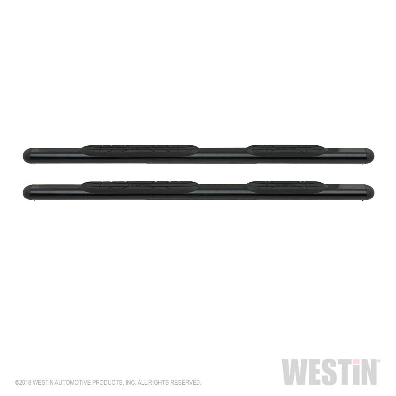 Westin Premier 4 Oval Nerf Step Bars 72 in - Black (Does Not Include Mounting Hardware/Brackets)