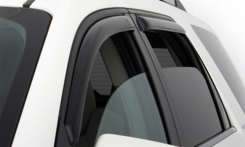 AVS 16-18 Toyota Tacoma Double Cab Ventvisor In-Channel Front & Rear Window Deflectors 4pc - Smoke