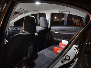 SMD LED Interior Light Kit (Map Dome Trunk License) Civic 2012-2015